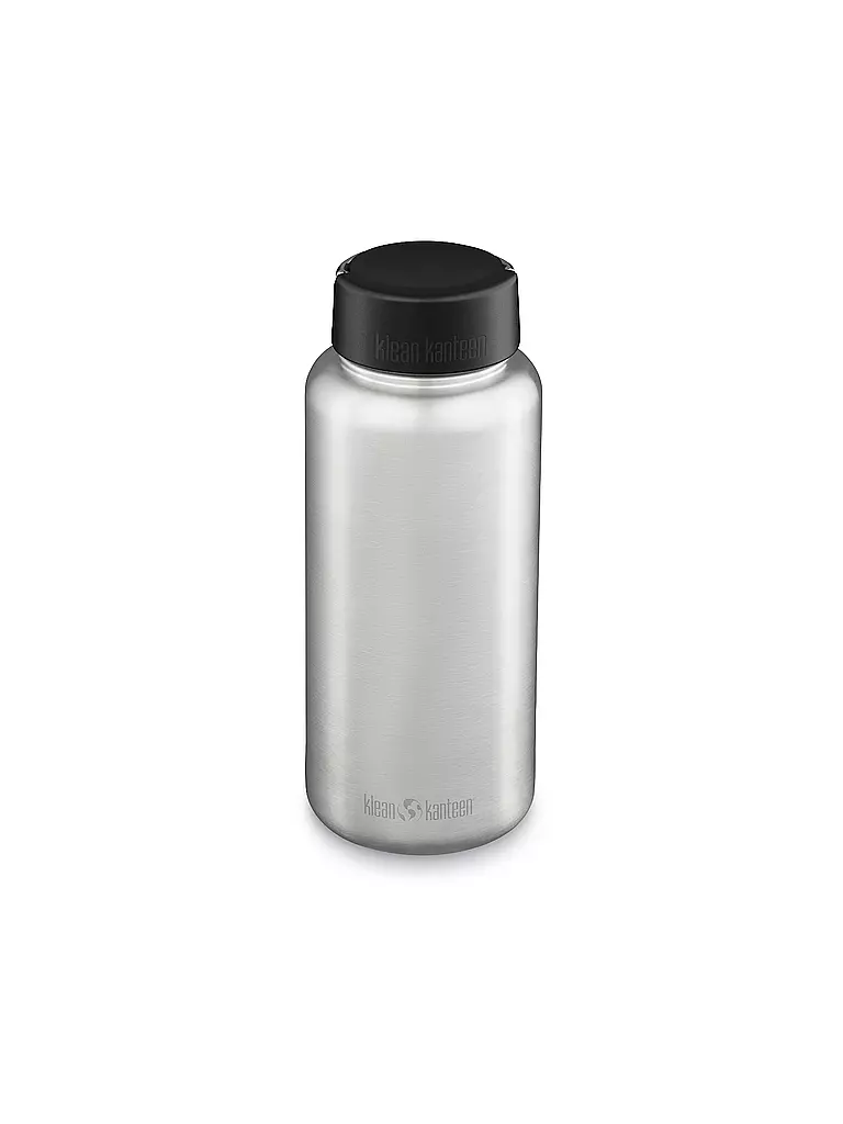 KLEAN KANTEEN | Gourde en acier inoxydable Wide Loop Cap 1182ml | Argent