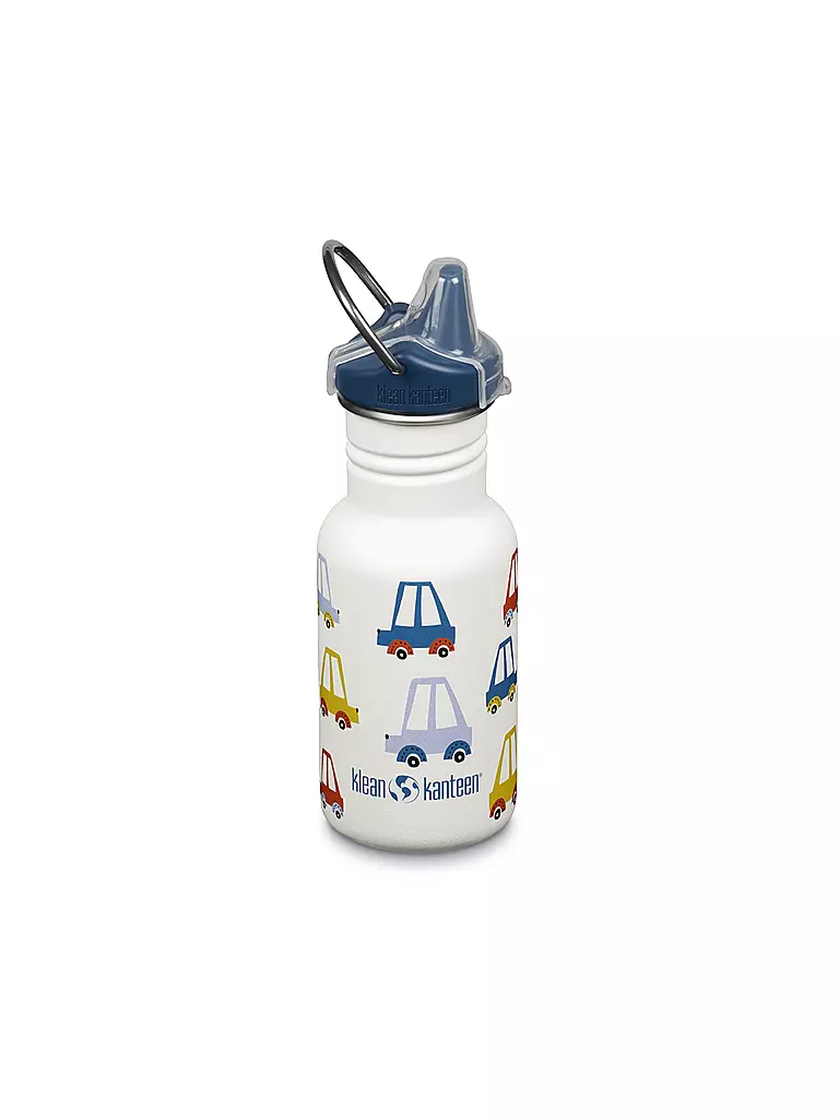 KLEAN KANTEEN | Gourde pour enfants Classic 355ml avec bouchon à tétine | Blanc