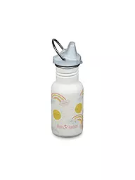 KLEAN KANTEEN | Gourde pour enfants Classic 355ml Sippy Cap | Blanc