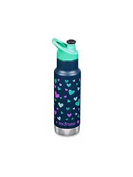 KLEAN KANTEEN | Gourde pour enfants Classic Slim 12 oz (355 ml) avec bouchon sport | Bleu