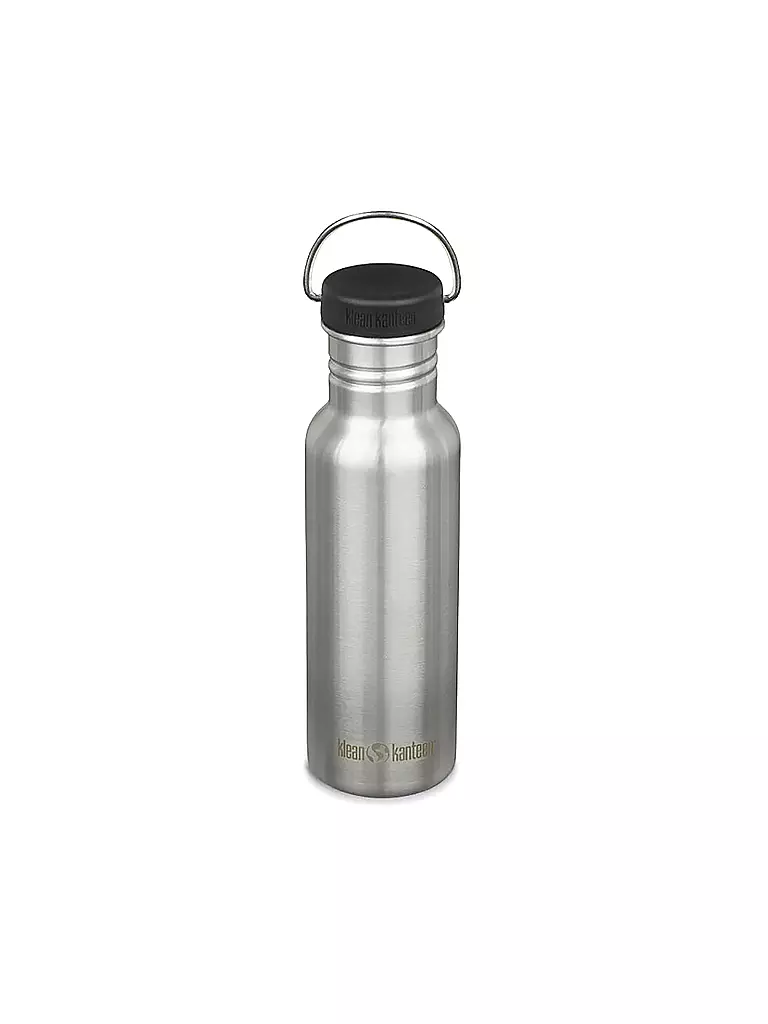 KLEAN KANTEEN | Trinkflasche Classic 800ml Loop Cap | Argent