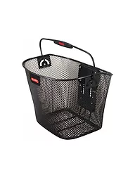 KLICK FIX | Panier de guidon de vélo | Noir