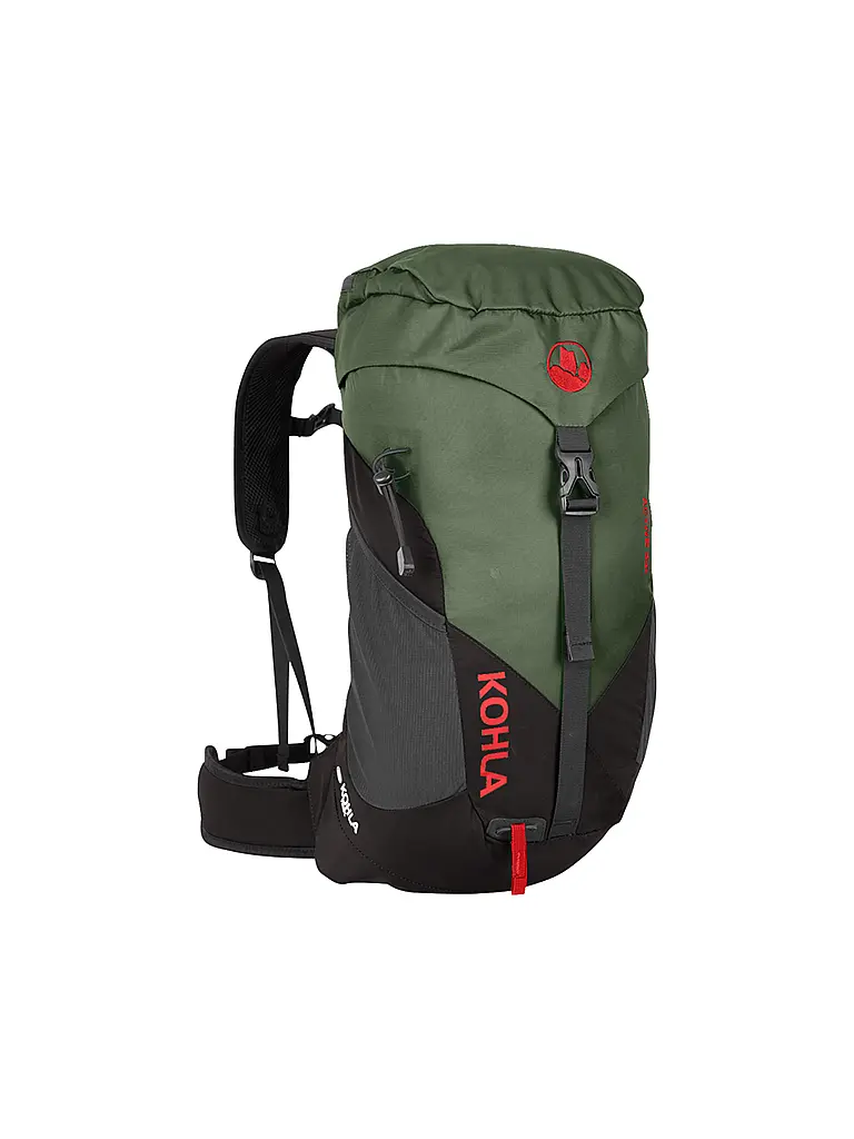 KOHLA | Sac à dos de randonnée Active 22L | Vert foncé
