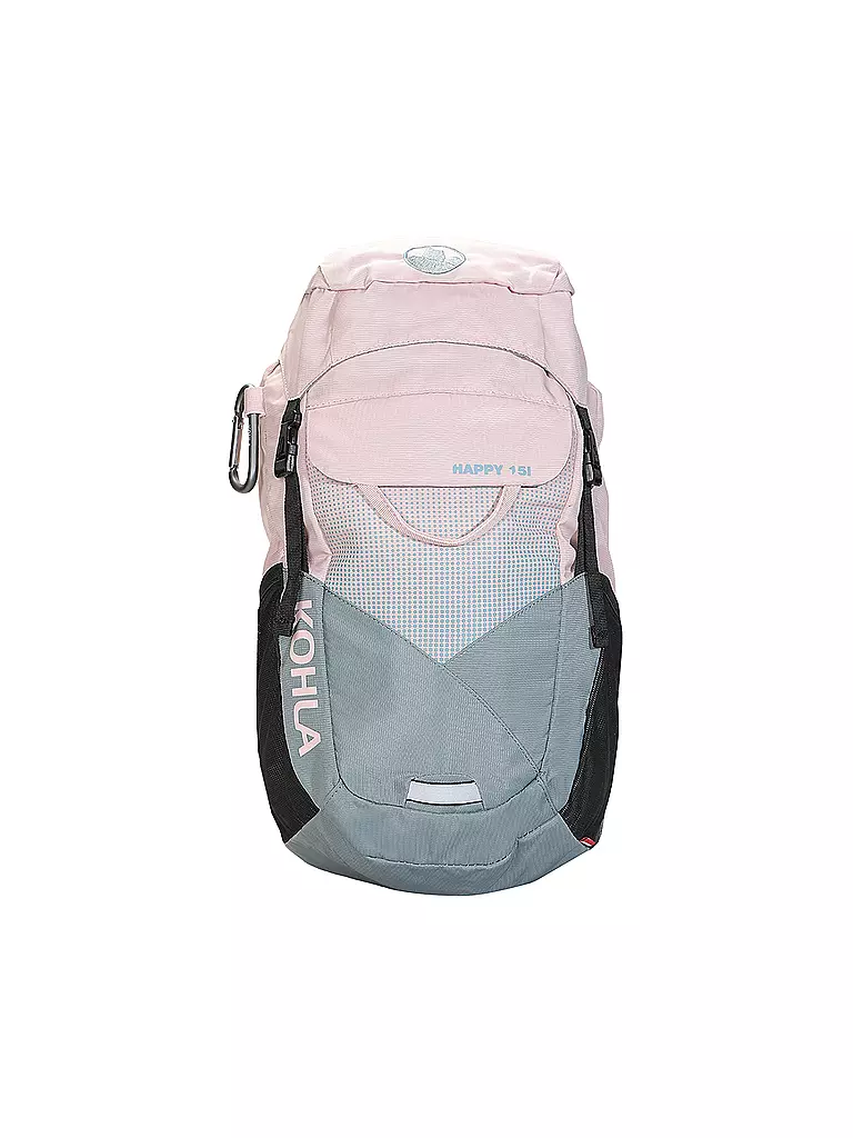 KOHLA | Sac à dos de randonnée pour enfants Happy 15L | Rose