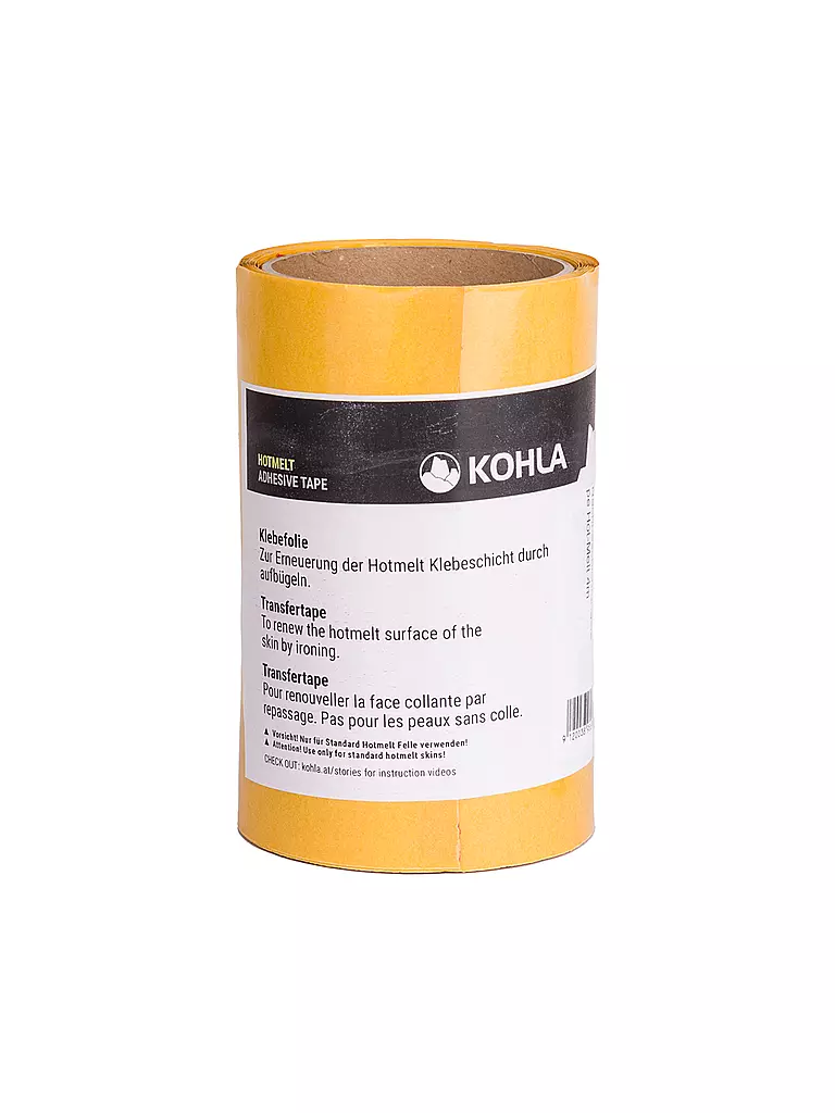 KOHLA | Transfertape 4m thermocollant | Jaune