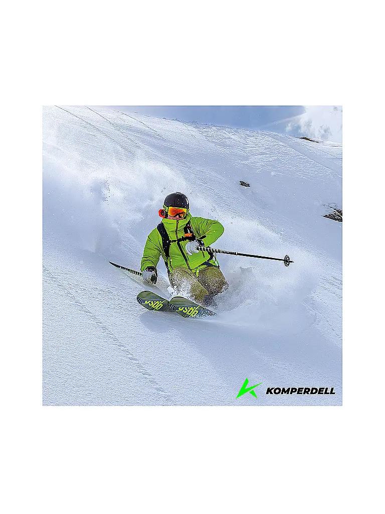 KOMPERDELL | Bâtons de randonnée Big Art Titanal Vario | Noir