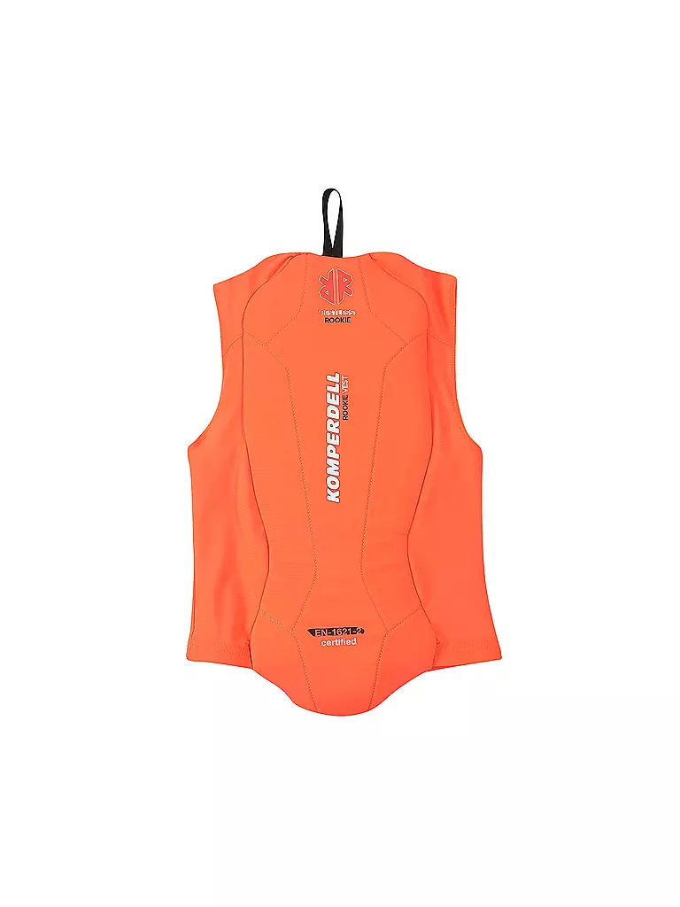 KOMPERDELL | Kinder Protektorweste Cross SuperEco Vest | Orange