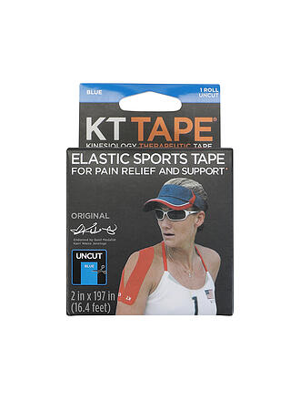 KT TAPE | Tape Original Non Découpé Taille Unique Bleu