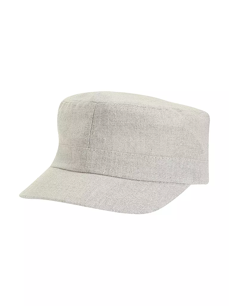KUEBL | Képi en lin pour hommes | Beige