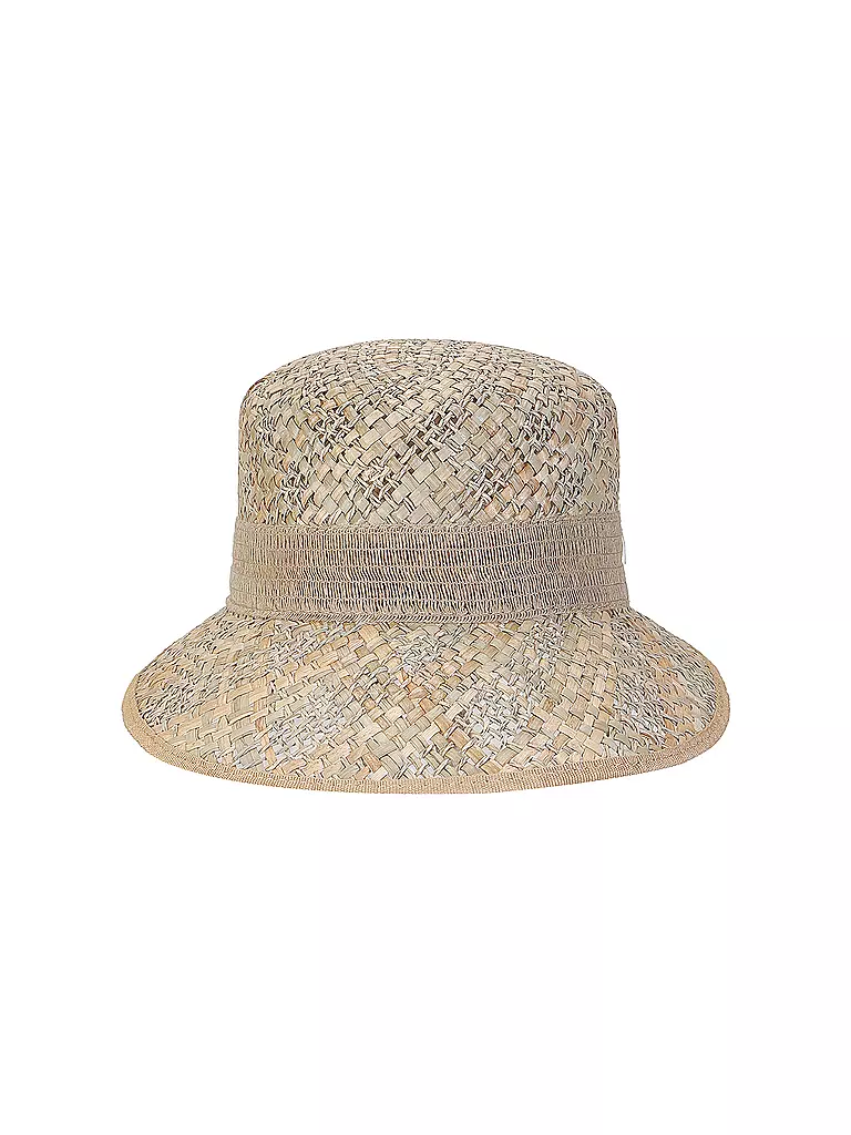 KUEBL | Visière en paille pour femmes | Beige