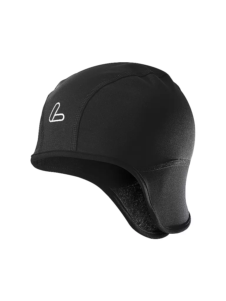 LÖFFLER | Bonnet de cyclisme WINDSTOPPER® | Noir