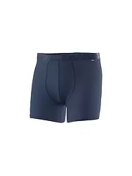 LÖFFLER | Boxer Homme Mérinos Light | Bleu foncé