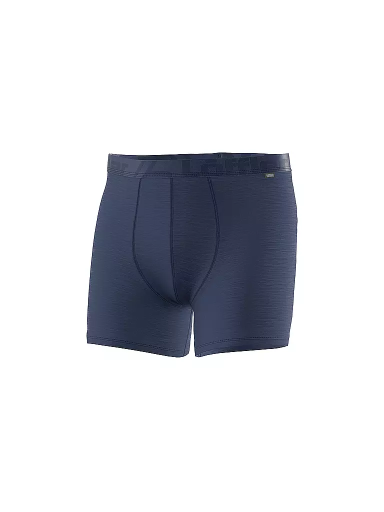 LÖFFLER | Boxer Homme Mérinos Light | Bleu foncé