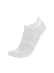 LÖFFLER | Chaussettes de cyclisme pour femmes TRANSTEX® Footie Socks | Blanc