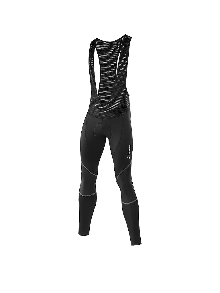 LÖFFLER | Cuissard de cyclisme à bretelles pour homme WS Elastic | Noir