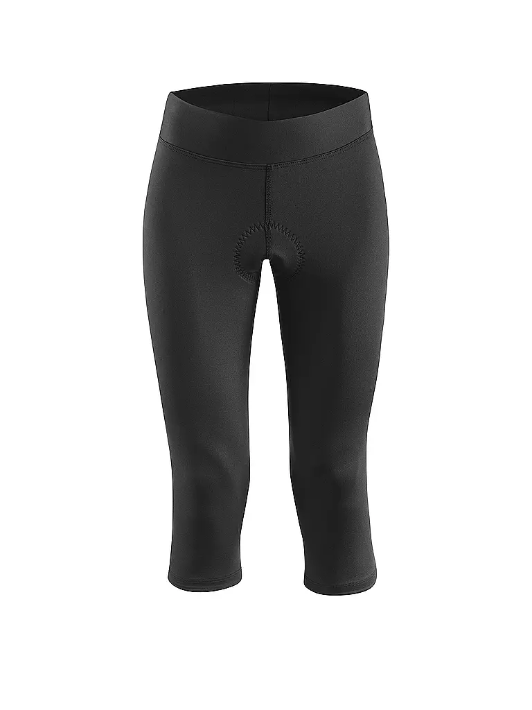 LÖFFLER | Cuissard de cyclisme 3/4 basique pour femmes | Noir