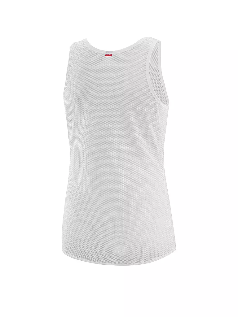 LÖFFLER | Débardeur femme Grid Transtex® Light | Blanc