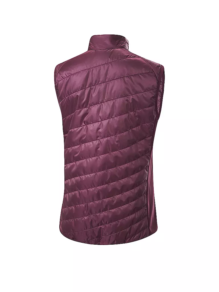 LÖFFLER | Damen Langlauf-Weste PL60 | Rouge foncé