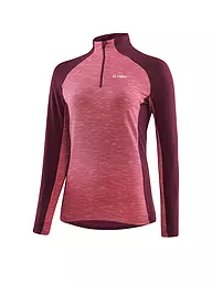 LÖFFLER | Damen Midlayer Starlit Transtex® | Rouge foncé