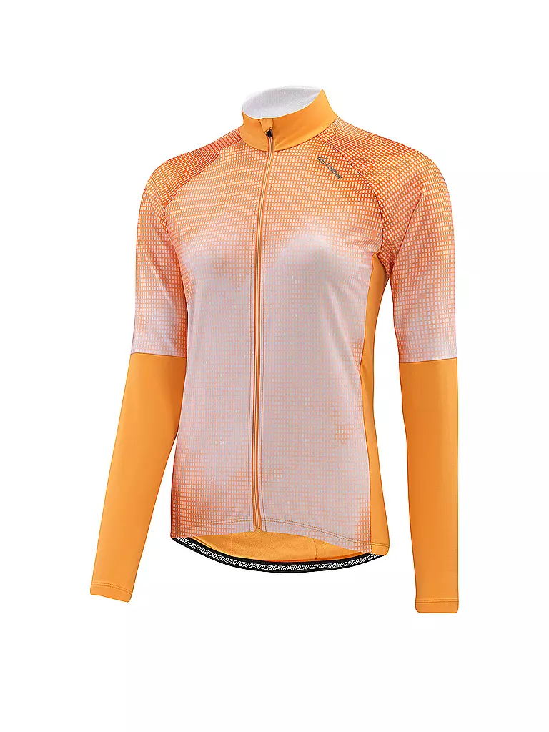 LÖFFLER | Damen Rad Trikot Vapor FZ LS | Orange