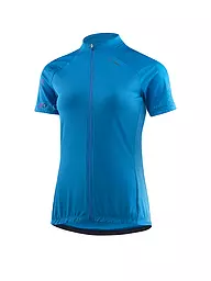 LÖFFLER | Damen Radtrikot Axo Mid FZ | Bleu