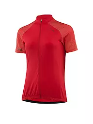 LÖFFLER | Damen Radtrikot Axo Mid FZ | Rouge