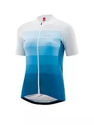 LÖFFLER | Damen Radtrikot Rainbow FZ | Bleu clair