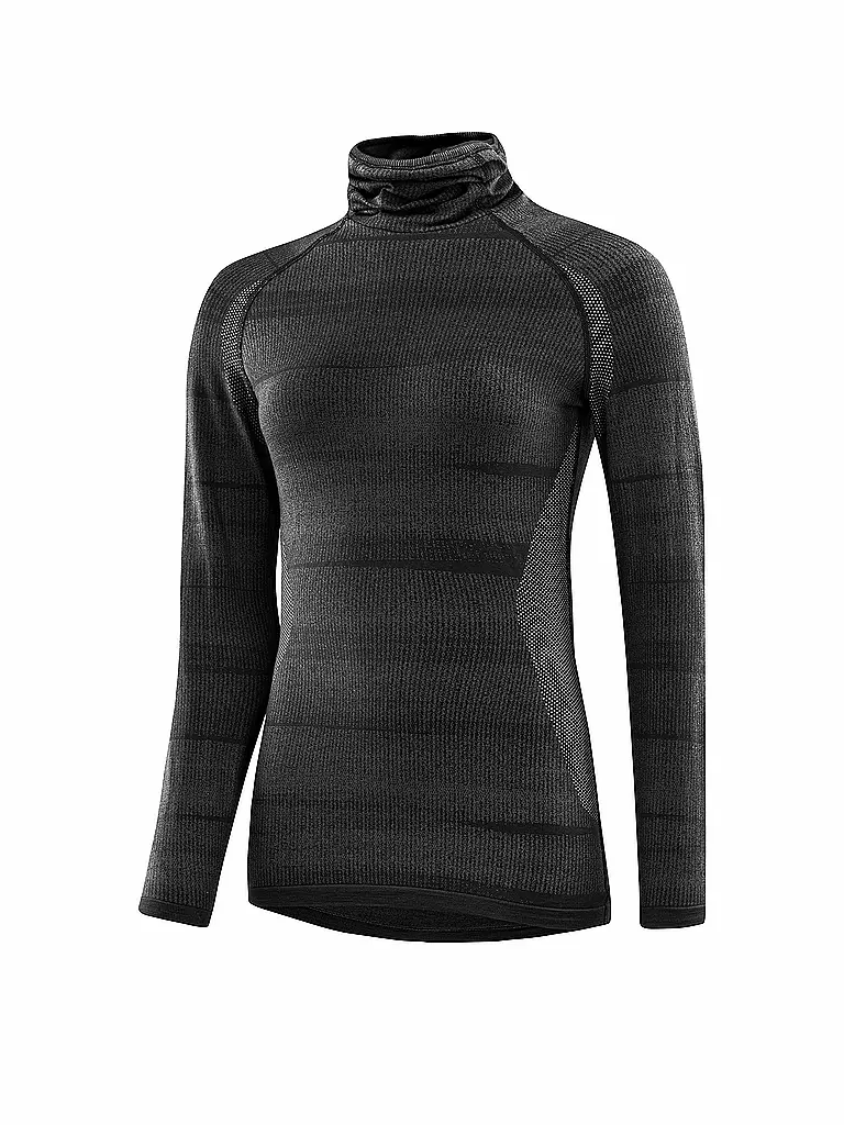 LÖFFLER | Damen Unterziehshirt Rollneck TRANSTEX® Hybrid | Noir