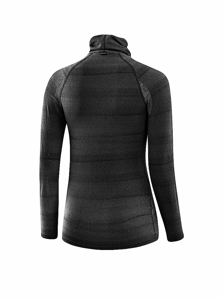 LÖFFLER | Damen Unterziehshirt Rollneck TRANSTEX® Hybrid | Noir