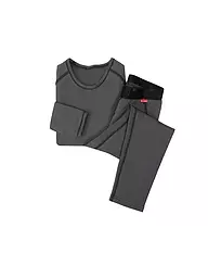 LÖFFLER | Ensemble de sous-vêtements fonctionnels pour enfants TRANSTEX® WARM | Gris
