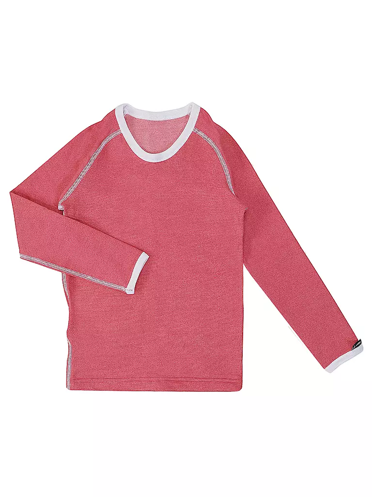 LÖFFLER | Ensemble de sous-vêtements fonctionnels pour enfants TRANSTEX® WARM | Rose vif