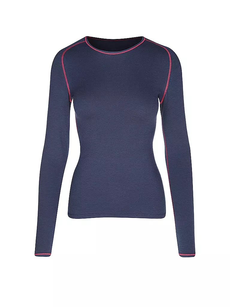 LÖFFLER | Ensemble de sous-vêtements fonctionnels pour femmes TRANSTEX® WARM | Bleu foncé