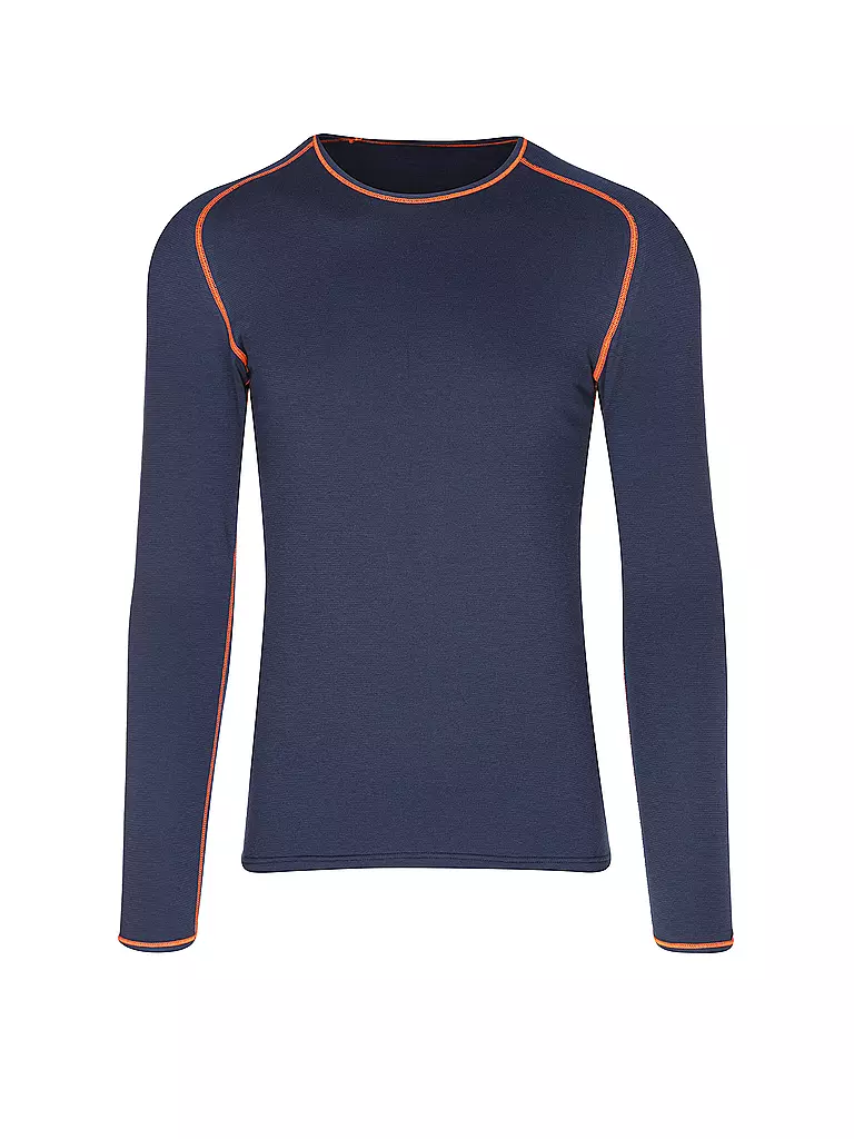 LÖFFLER | Ensemble de sous-vêtements thermiques pour hommes TRANSTEX® WARM | Bleu foncé