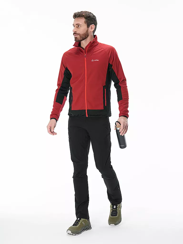 LÖFFLER | Herren Langlaufjacke Verve WS Light | Rouge foncé