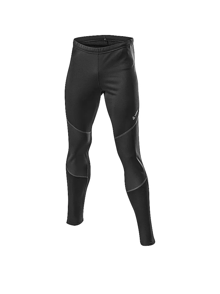 LÖFFLER | Herren Langlauftight WS Softshell Warm | Noir