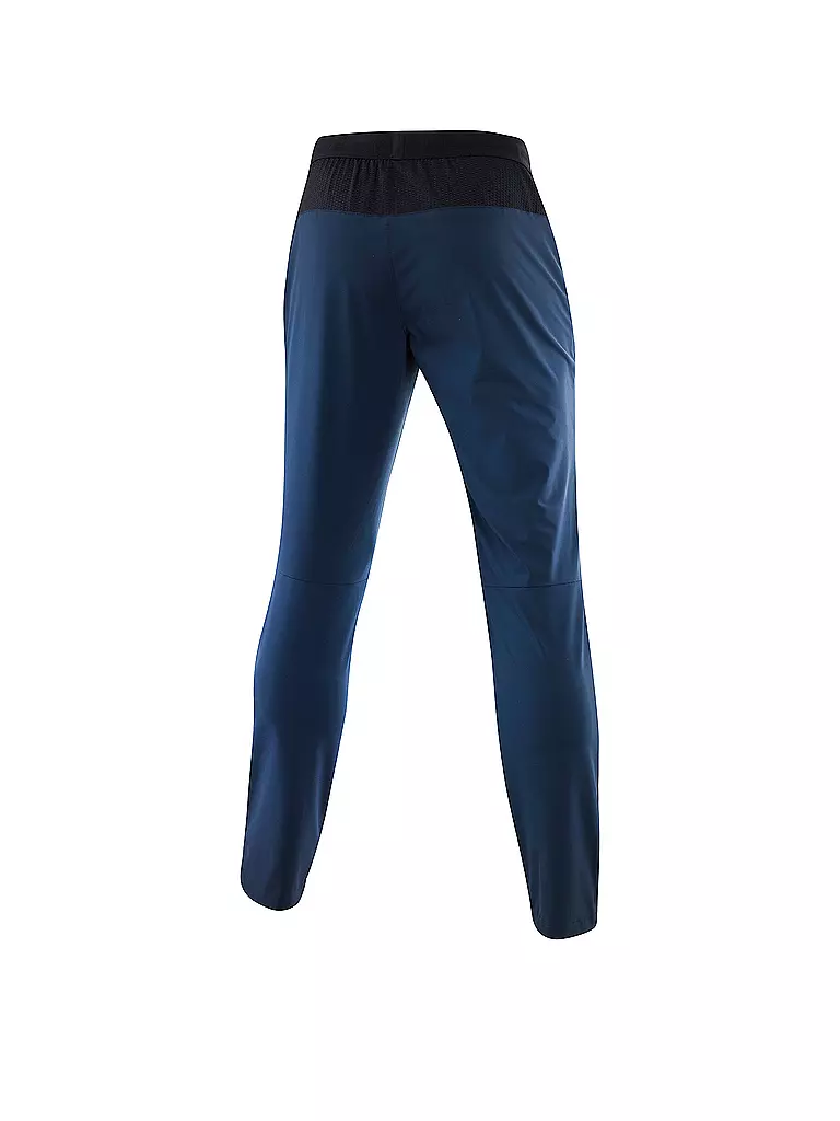 LÖFFLER | Herren Pull-on Trekkinghose Tapered Assl | Bleu foncé