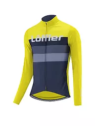 LÖFFLER | Herren Rad Trikot Messenger Mid FZ LS | Jaune