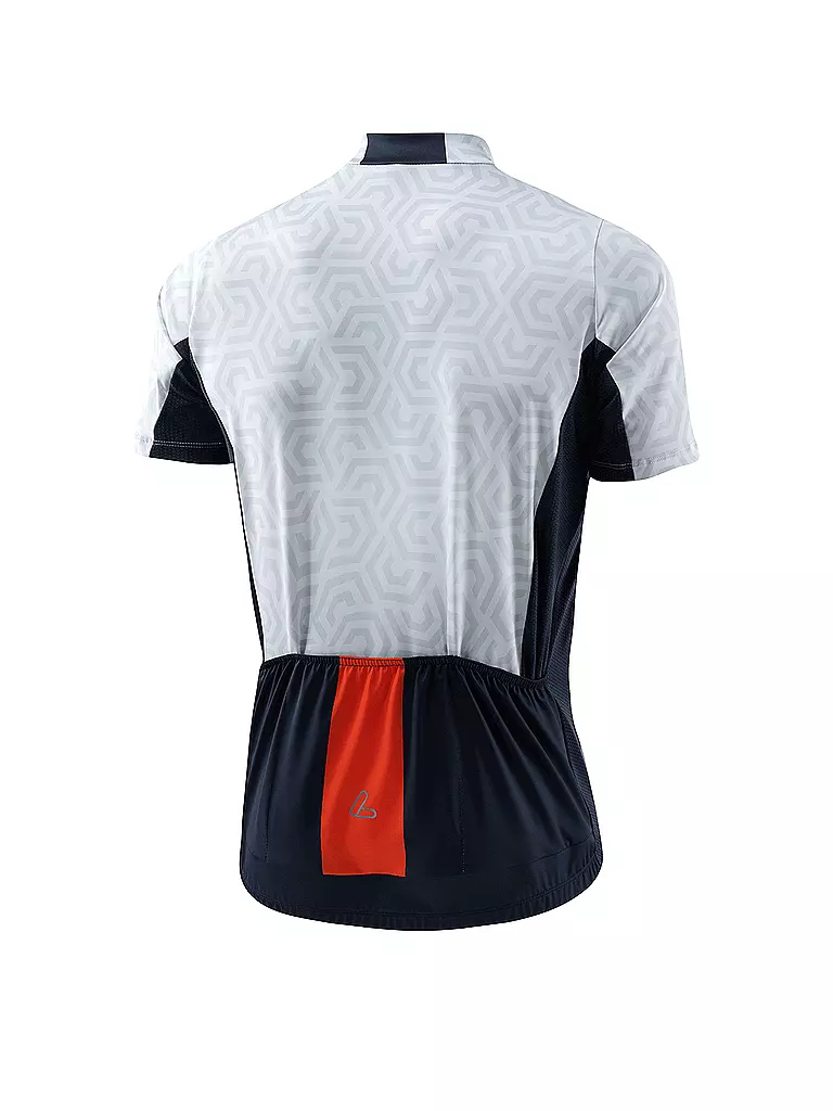 LÖFFLER | Herren Radtrikot Celtic Mid FZ | Blanc