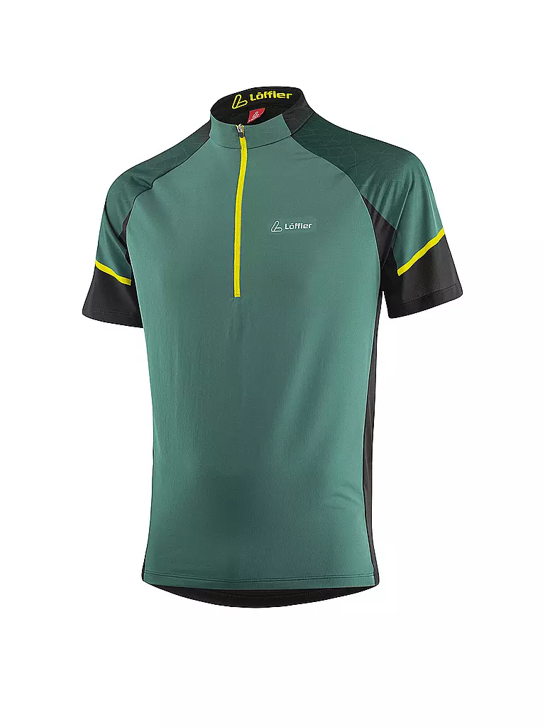 LÖFFLER | Herren Radtrikot Leaves Tour HZ | Pétrole