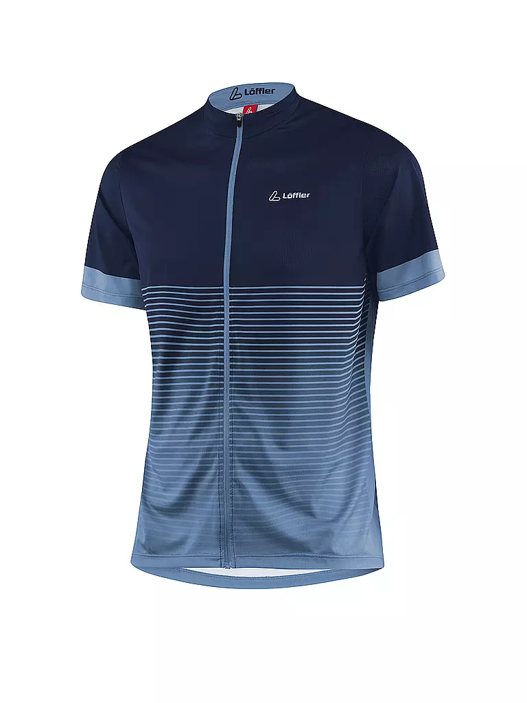 LÖFFLER | Herren Radtrikot Stream 3.0 FZ | Bleu foncé