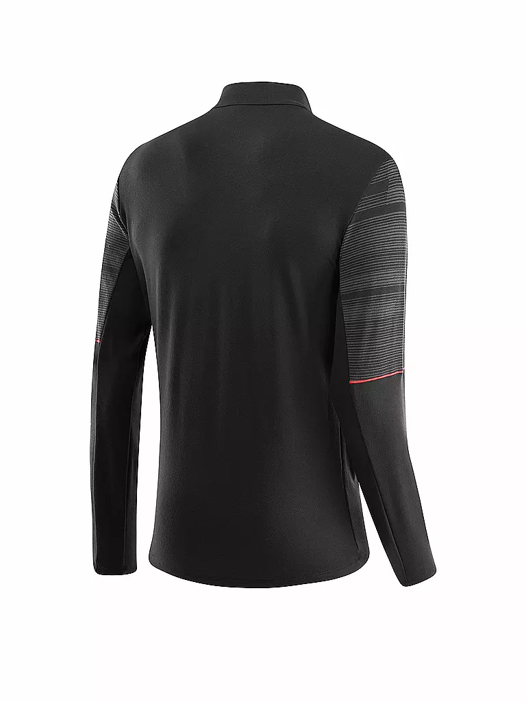 LÖFFLER | Herren Unterzieh Zipshirt TRANSTEX® Hywa | Noir