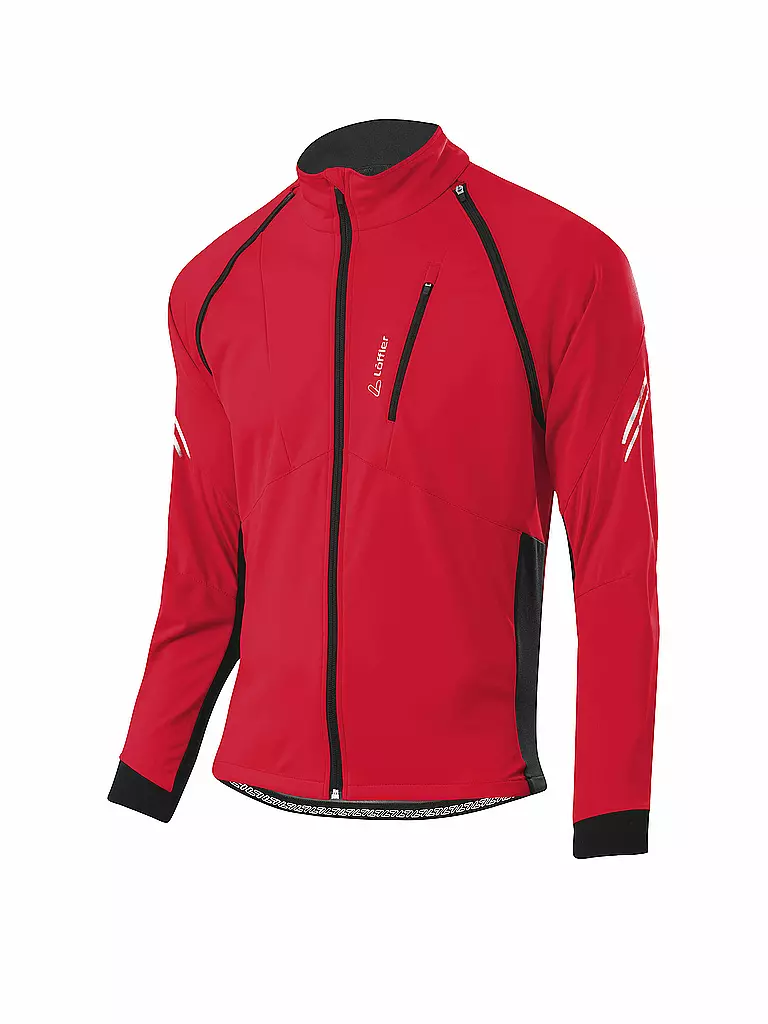 LÖFFLER | Herren Zip-Off Radjacke San Remo 2 WS Light | Rouge