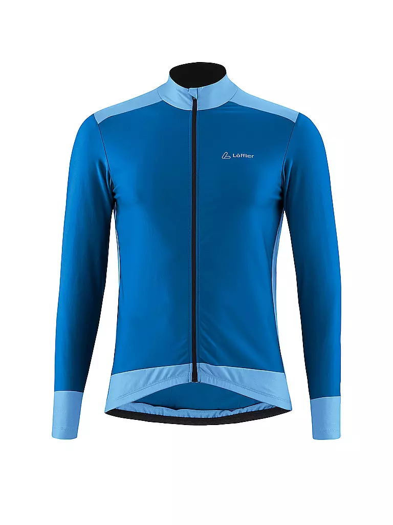 LÖFFLER | Maillot de cyclisme d'hiver pour homme General Mid | Bleu