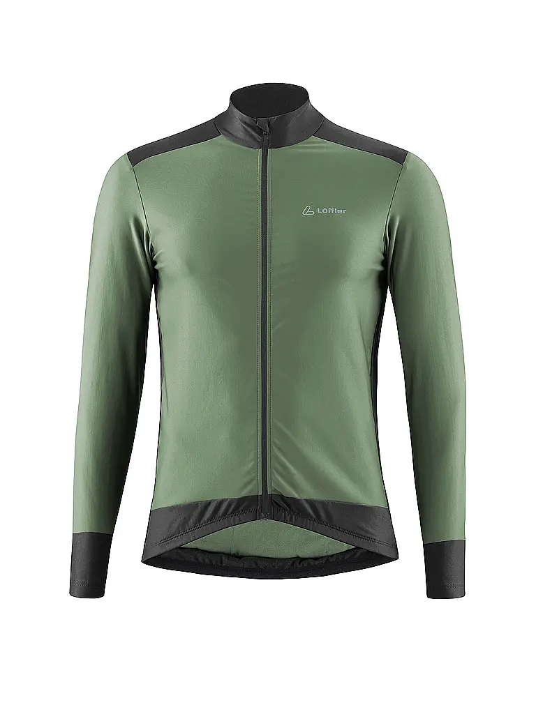 LÖFFLER | Maillot de cyclisme d'hiver pour homme General Mid | Olive
