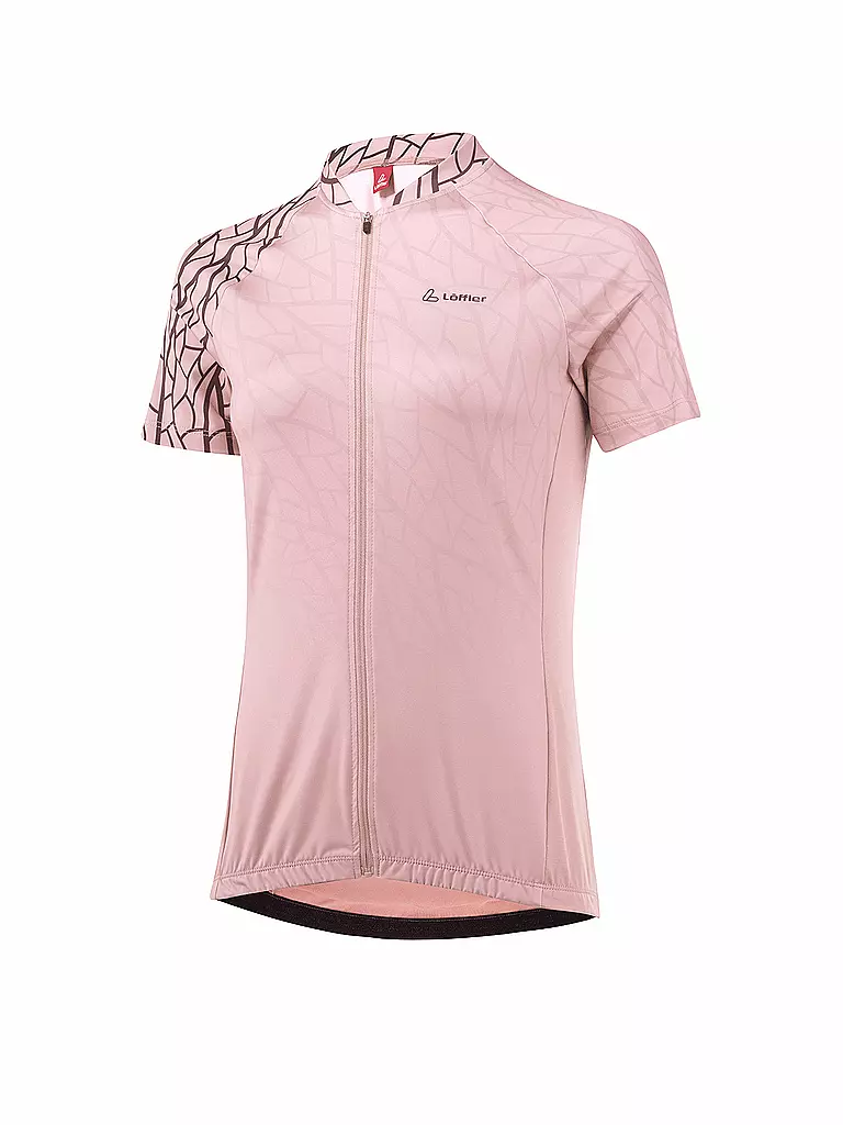 LÖFFLER | Maillot de cyclisme femme Lively Mid FZ | Rose