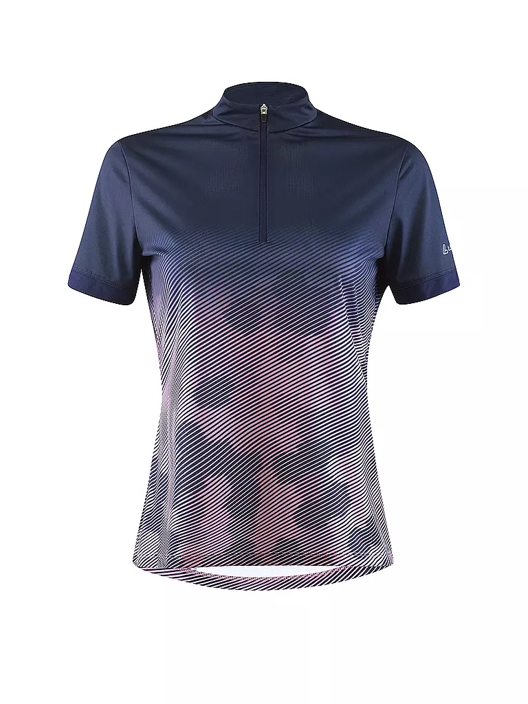LÖFFLER | Maillot de cyclisme femme Maja HZ + UEG | Bleu foncé
