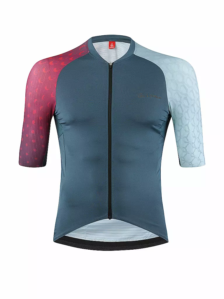 LÖFFLER | Maillot de cyclisme homme Statement Glam | Pétrole