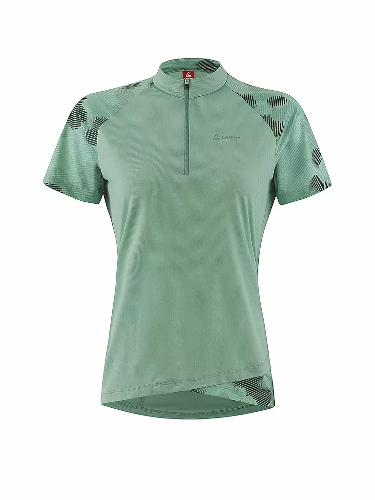 LÖFFLER | Maillot de cyclisme pour femmes Maja Rise HZ | Vert clair