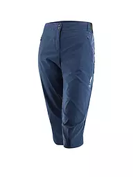 LÖFFLER | Pantalon de cyclisme 3/4 pour femmes CSL | Bleu foncé
