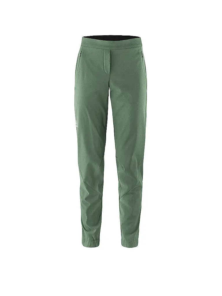 LÖFFLER | Pantalon de ski de fond femme Alaska ASW Tapered | Olive